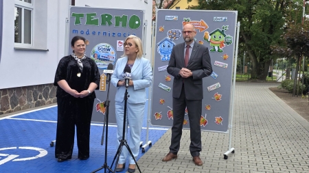 „Szkoła z dobrą energią” - uroczyste przekazanie inwestycji po termomodernizacji w SOSW w 